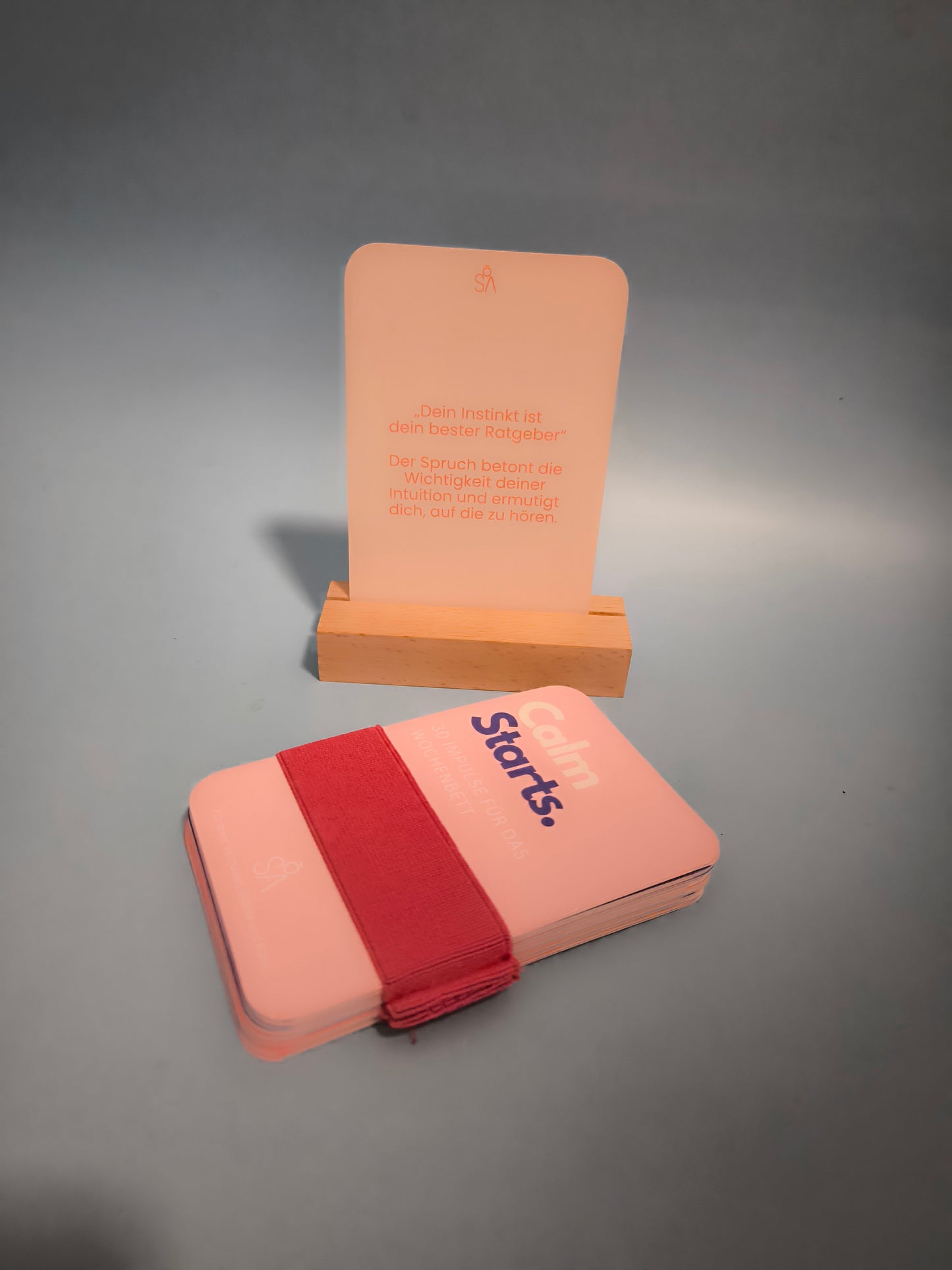 Postpartum card set